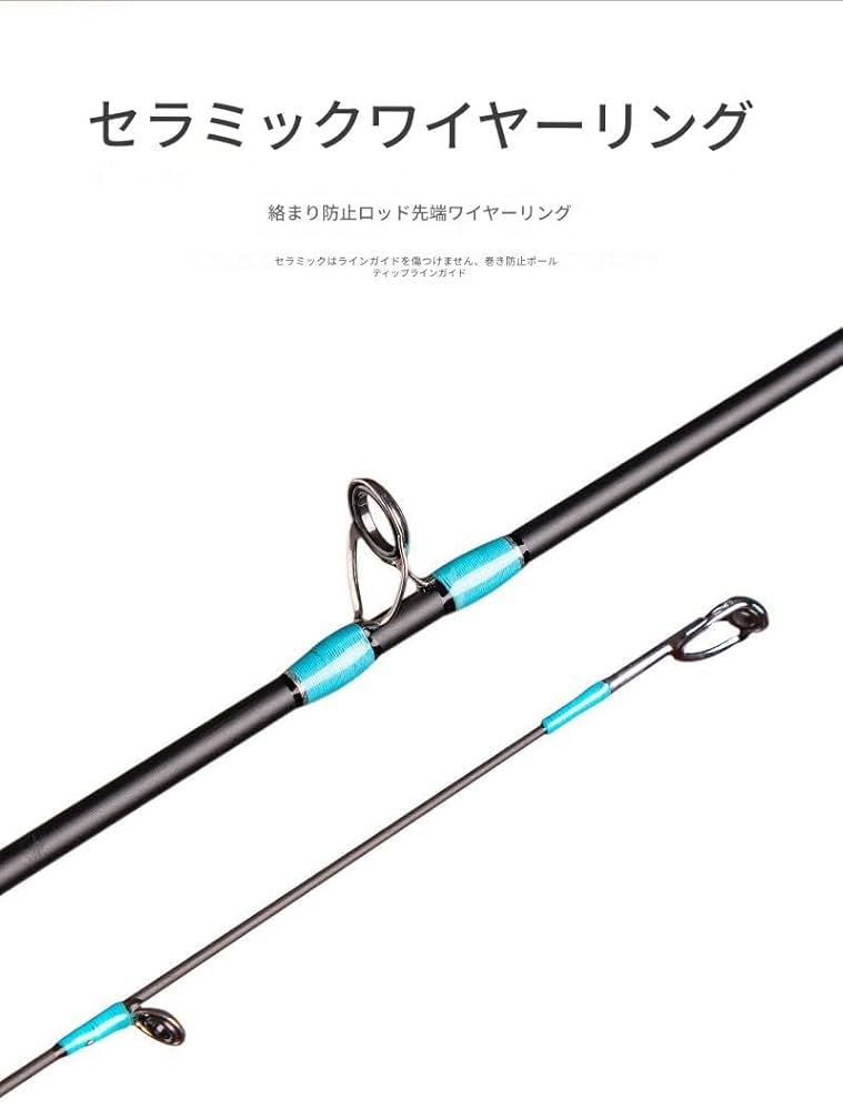 Amazon | 第 3 代の超軽量釣り竿カーボンファイバースピニング